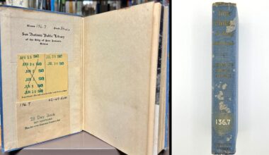 In den USA ist ein aus einer Bücherei verschollenes Buch wieder aufgetaucht