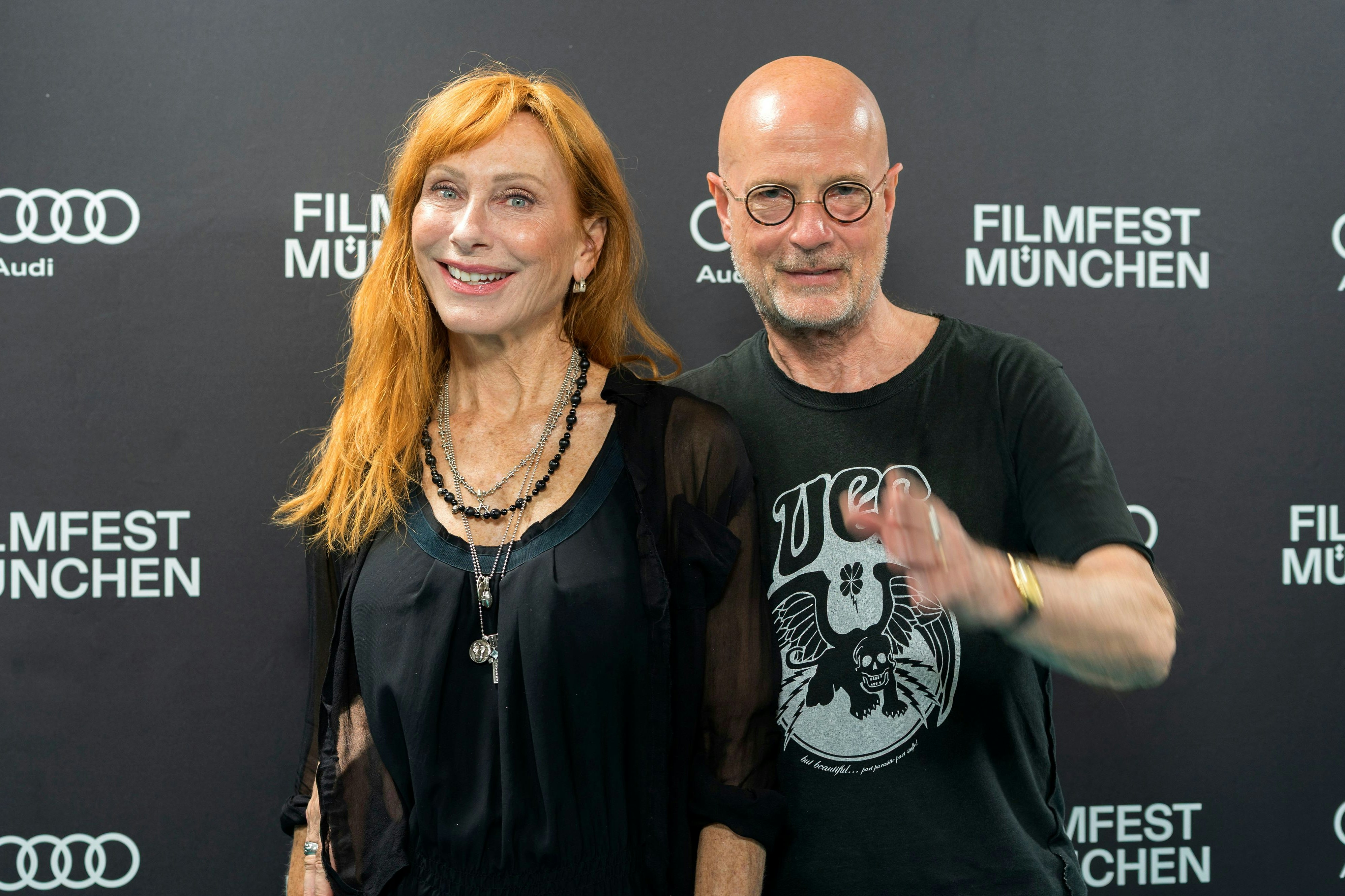Andrea Sawatzki mit Ehemann Christian Berkel auf dem 42. Filmfest München 2025