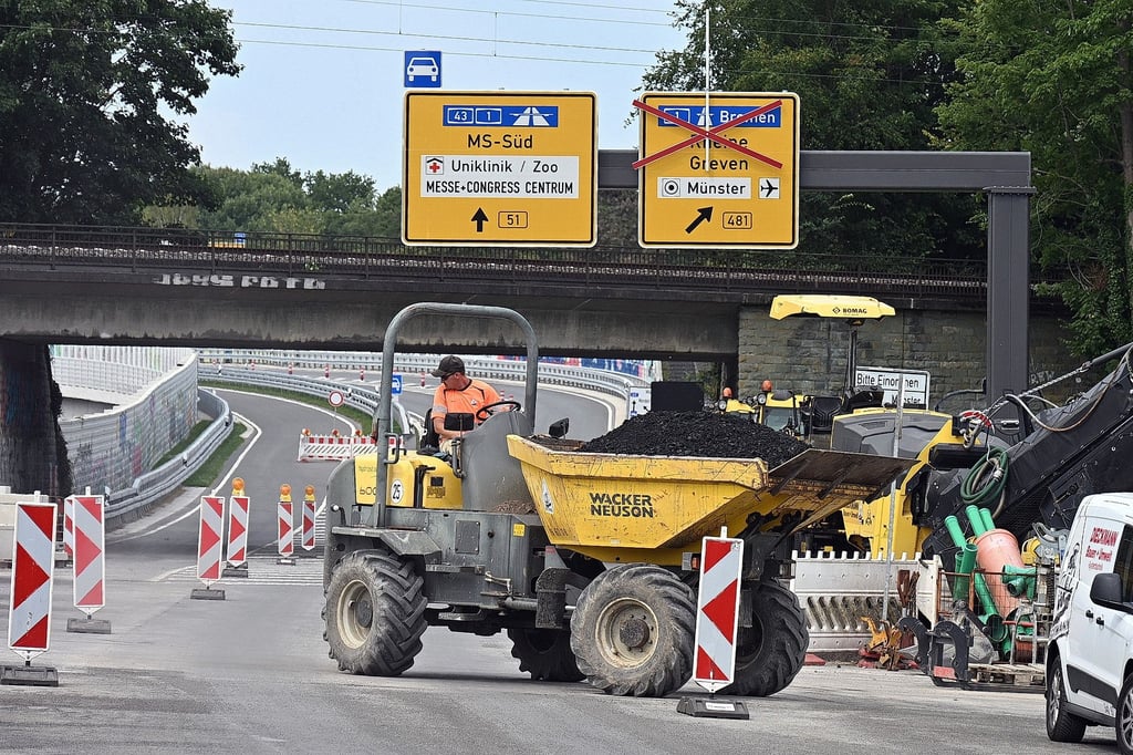 B51 in Münster wird wieder freigegeben