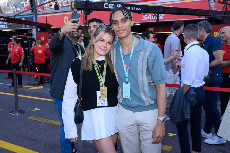 Camille Gottlieb und Alexandre Grimaldi im Mai 2024.