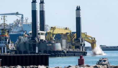 Bei dem LNG-Terminal auf der Insel Rügen ist die Übergangsfrist abgelaufen