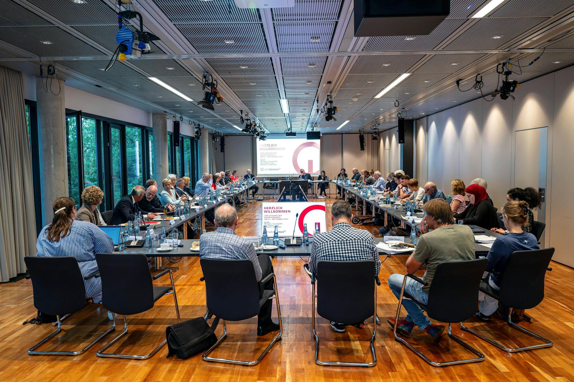 Sitzung des Rundfunkrats des ARD-Senders Radio Bremen