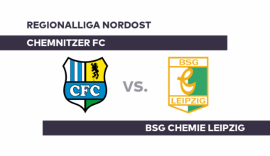 Chemnitzer FC - BSG Chemie Leipzig: Chemnitz holt den zweiten Saisonsieg - Regionalliga Nordost