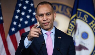 Trumps Gegner: Hakeem Jeffries, der Minderheitsführer der Demokraten im US-Repräsentantenhaus