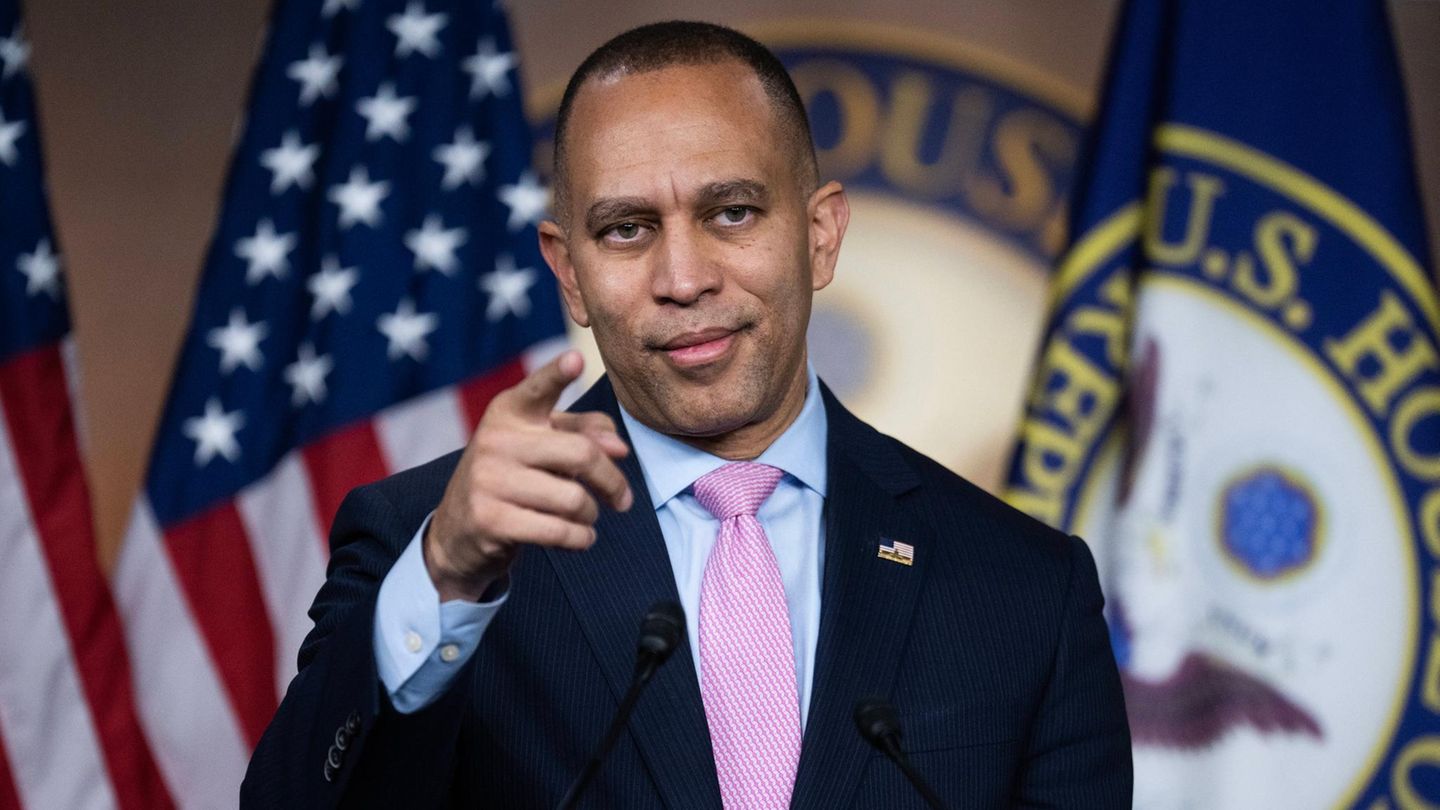 Trumps Gegner: Hakeem Jeffries, der Minderheitsführer der Demokraten im US-Repräsentantenhaus