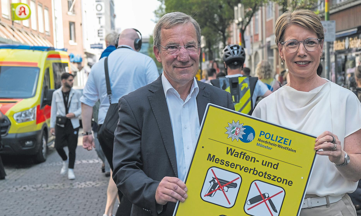 Waffenverbotszone: Münster will Teufelskreis durchbrechen