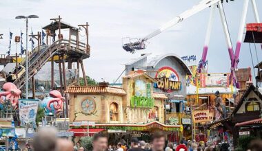 Herne | Teil von Kirmes-Gondel fällt auf Besucher und verletzt ihn
