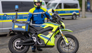 E-Motorräder für Polizei in Nürnberg und Kempten