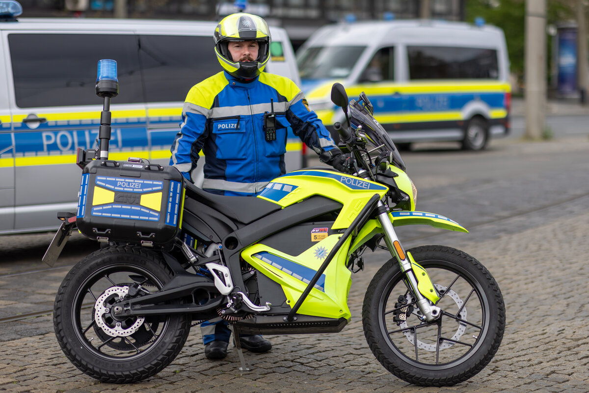 E-Motorräder für Polizei in Nürnberg und Kempten