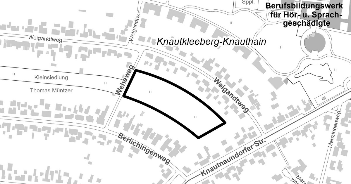 Vorhabenbezogener Bebauungsplan Nummer 486, Weheweg - Frühzeitige Öffentlichkeitsbeteiligung 