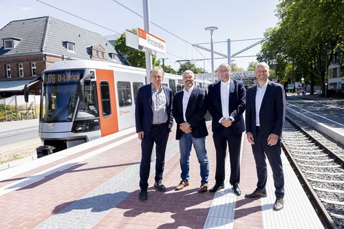 Verbesserte Mobilität: Barrierefreie Haltestelle „Prinzenallee“ geht in Betrieb