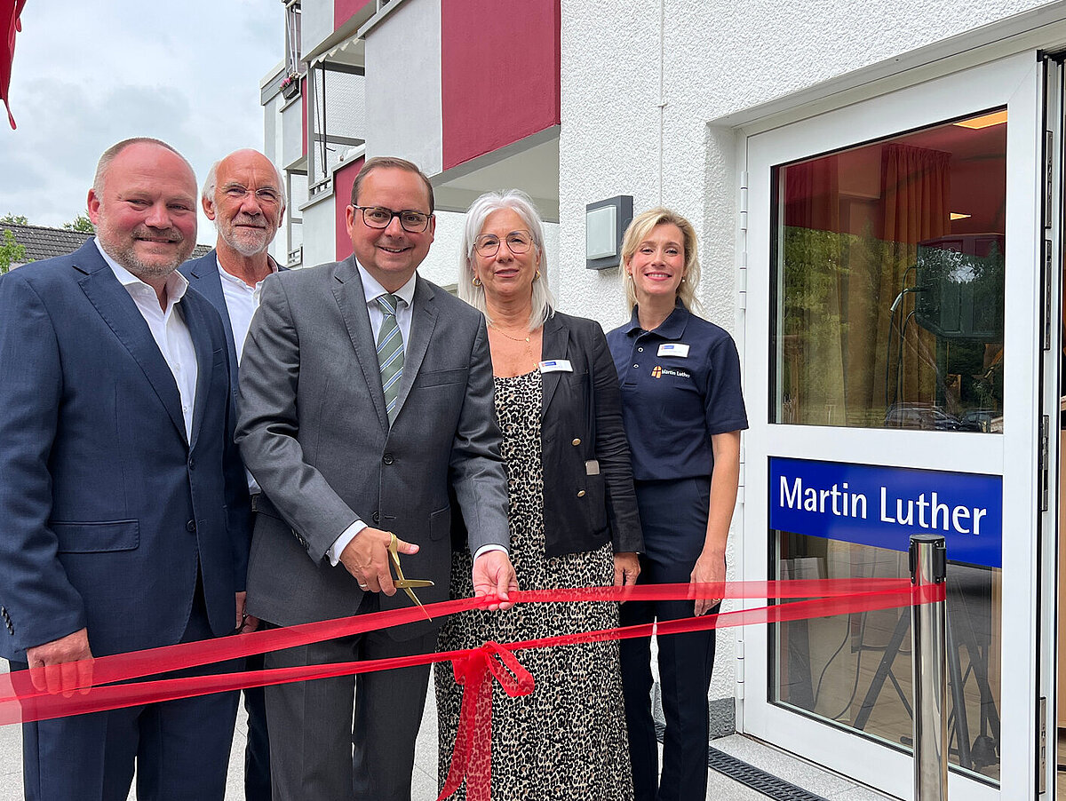 Feierliche Eröffnung der neuen Martin Luther Tagespflege