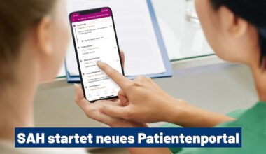 Ab 25. August: SAH führt digitales Patientenportal ein