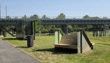 Neue Freizeitoase am Chemnitzer Eisenbahnviadukt