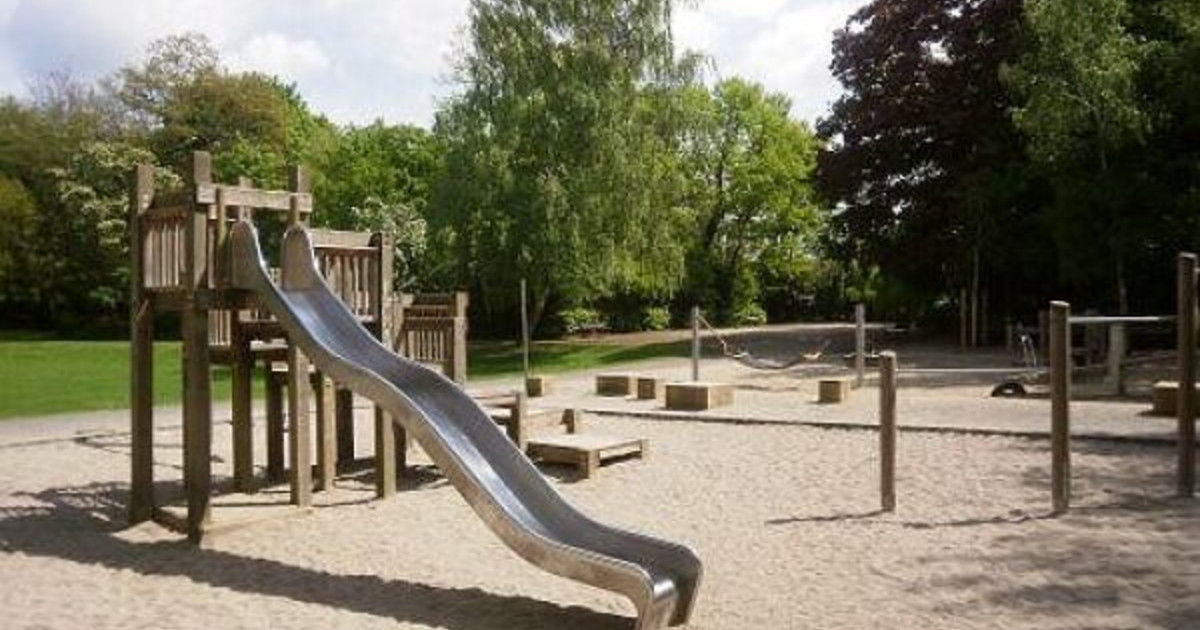 Im Mariannenpark wird ab September 2025 der Spielplatz umgebaut - Stadt Leipzig