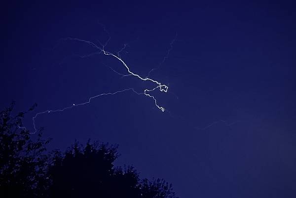 Unwetter ziehen an Bielefeld vorbei