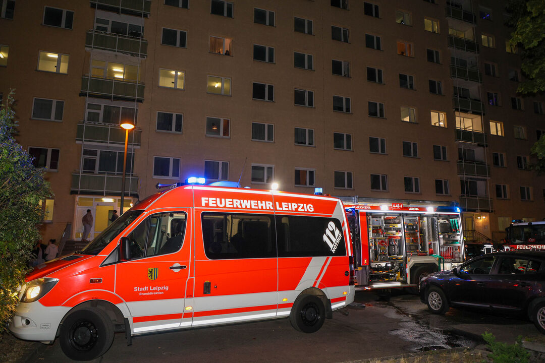 Feuerwehr-Großeinsatz im Leipziger Süden - Radio Leipzig