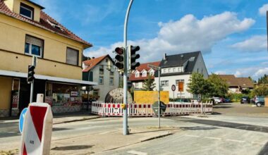 Halle: Lange Straße Sperrung sorgt für Diskussionen
