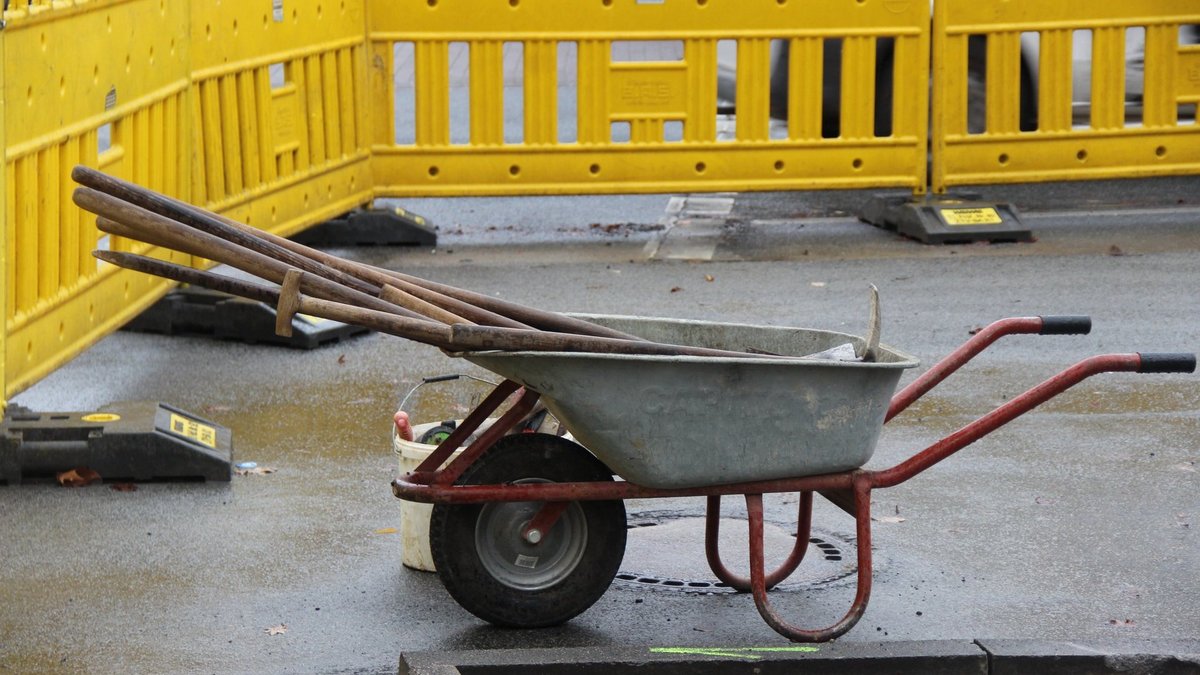 Spenge: Teil der Kreuzung Werther Straße/Bielefelder Sraße bald fertig