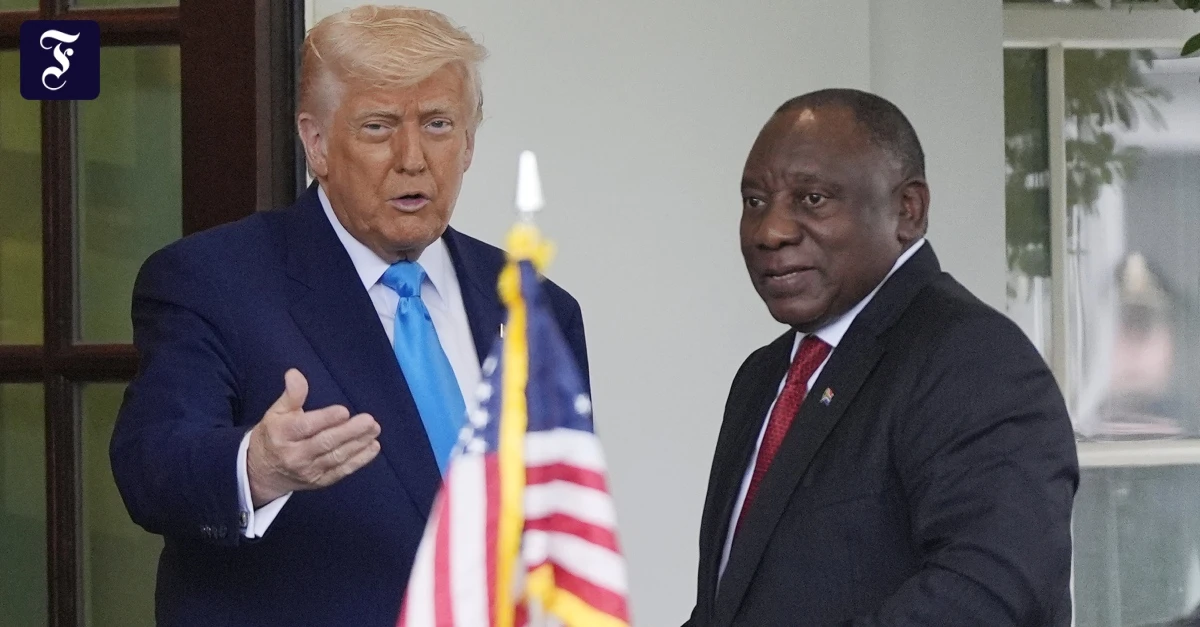 Trumps Zölle: Bemühungen der südafrikanischen Regierung sind ein schwacher Trost