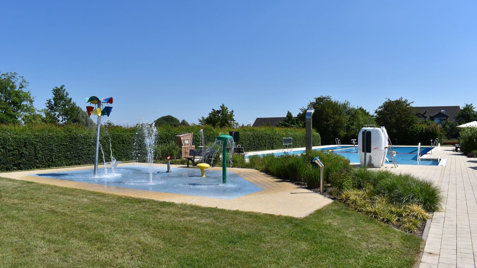 Das Freibad Waggum: Hier endet die Sommersaison spätestens am Sonntag.
