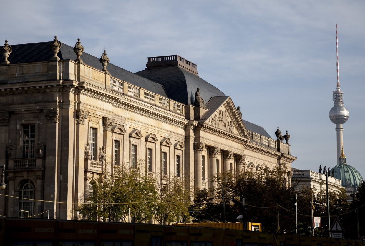 Das Haus Unter den Linden, einer von zwei Standorten der einstmals „Königlichen Bibliothek“.