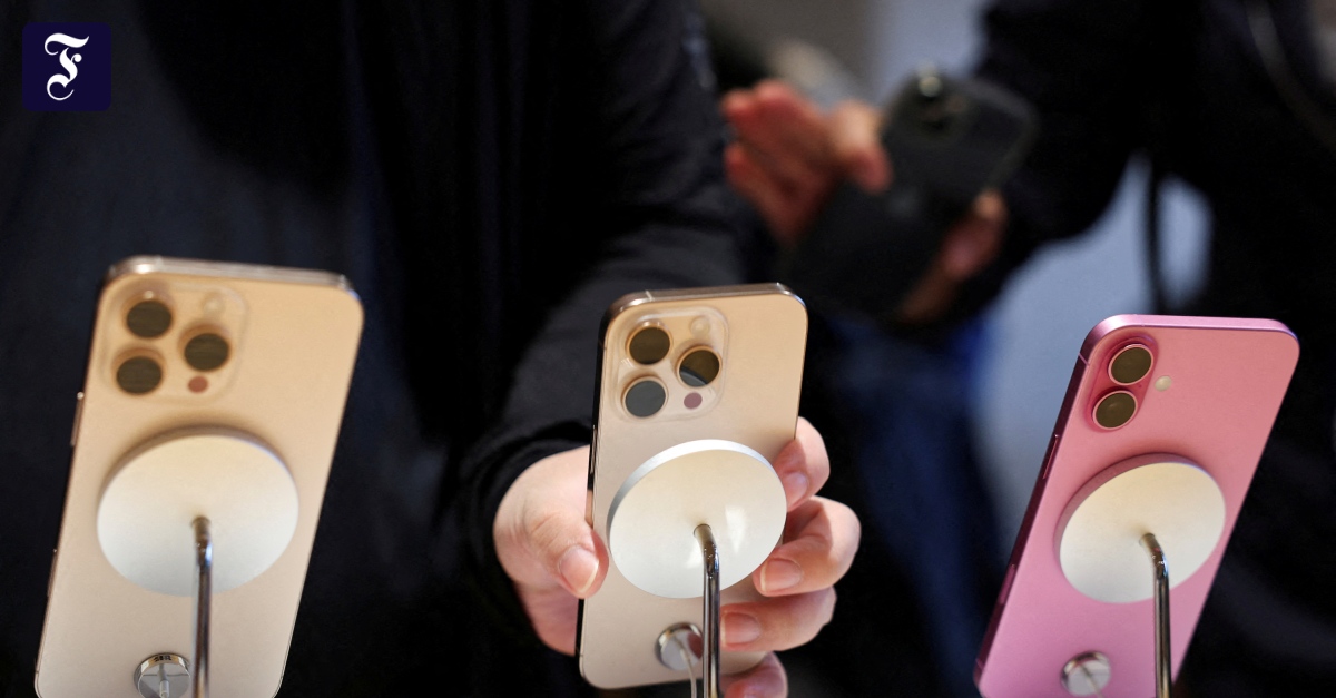 Apple: Trumps Zölle treiben iPhone-Verkäufe in die Höhe