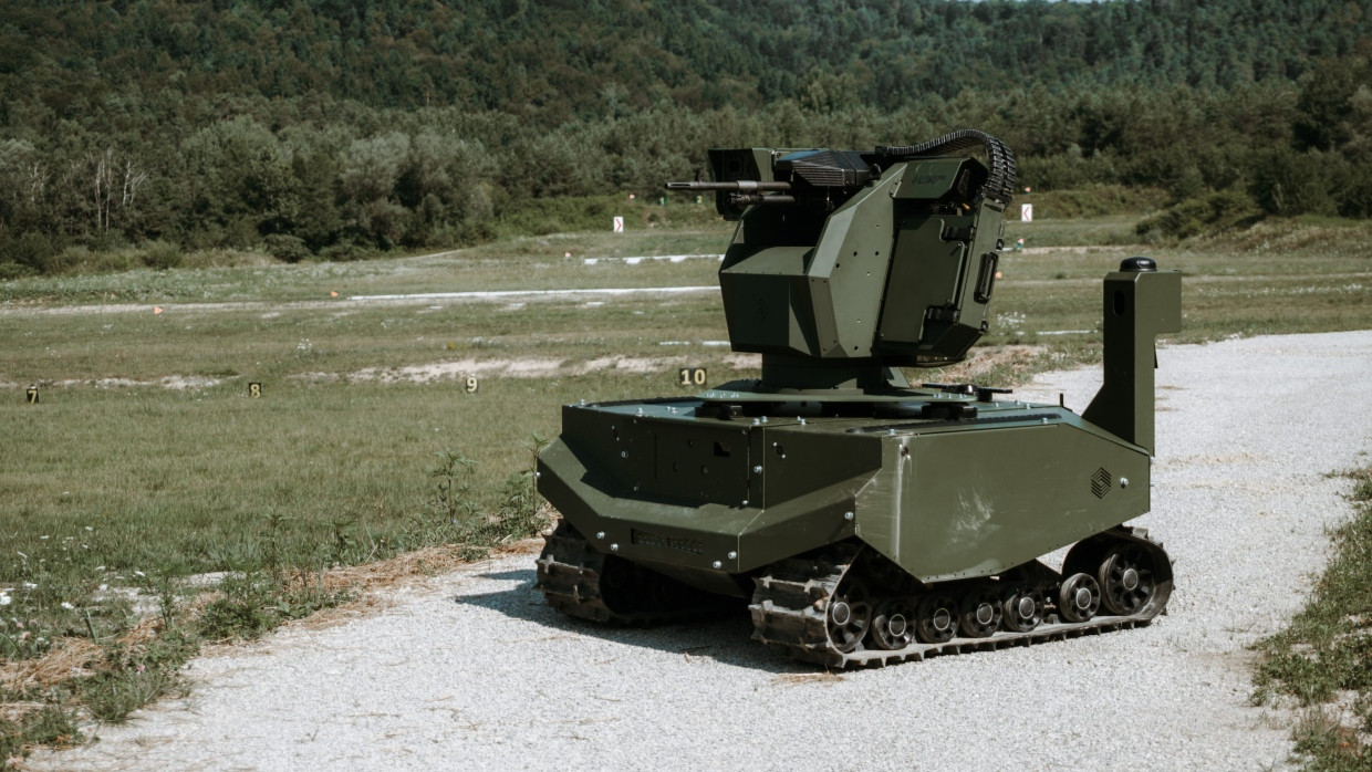 Den Mini-Panzer Gereon Combat hat Arx Robotics mit ukrainischen Partnern entwickelt.