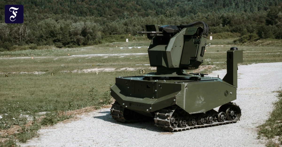 Arx Robotics: Start-up baut Mini-Panzer für die Ukraine
