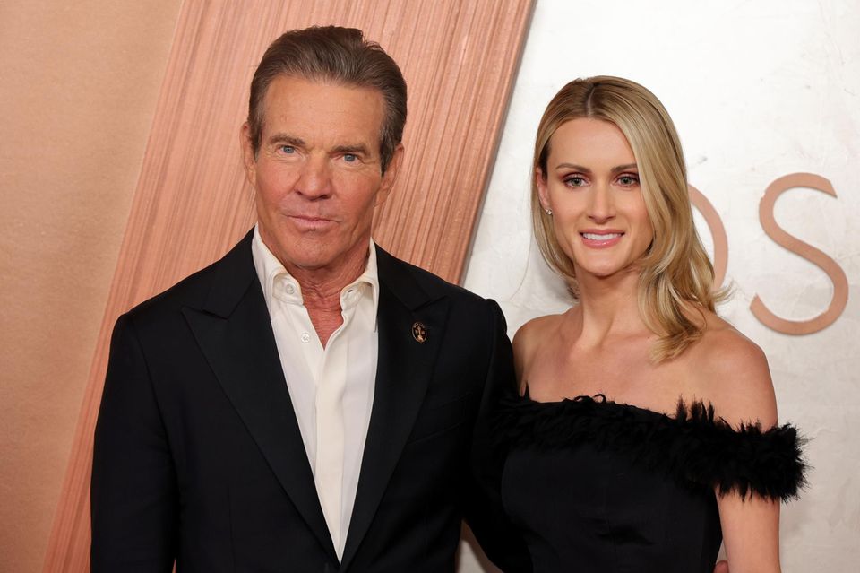 Dennis Quaid und Laura Savoie