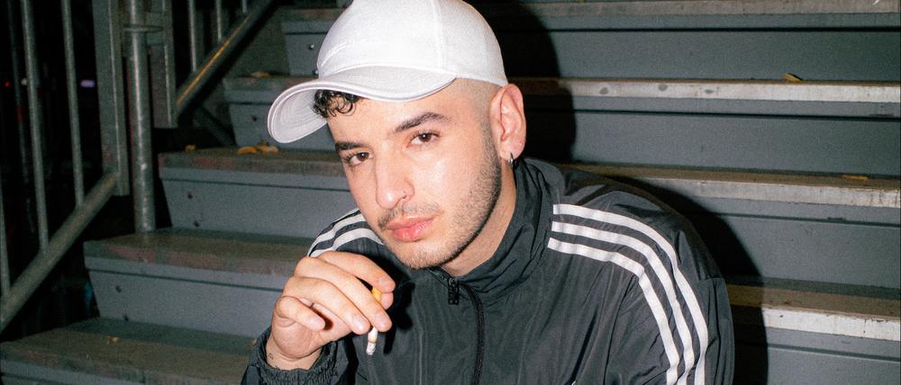 Der Berliner Deutschrapper Baran Kok. 