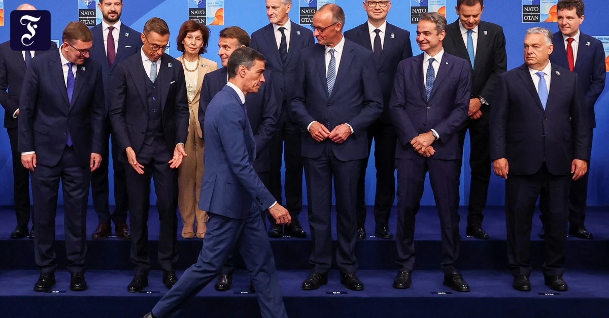Sánchez spielt in NATO und EU nur noch eine Nebenrolle