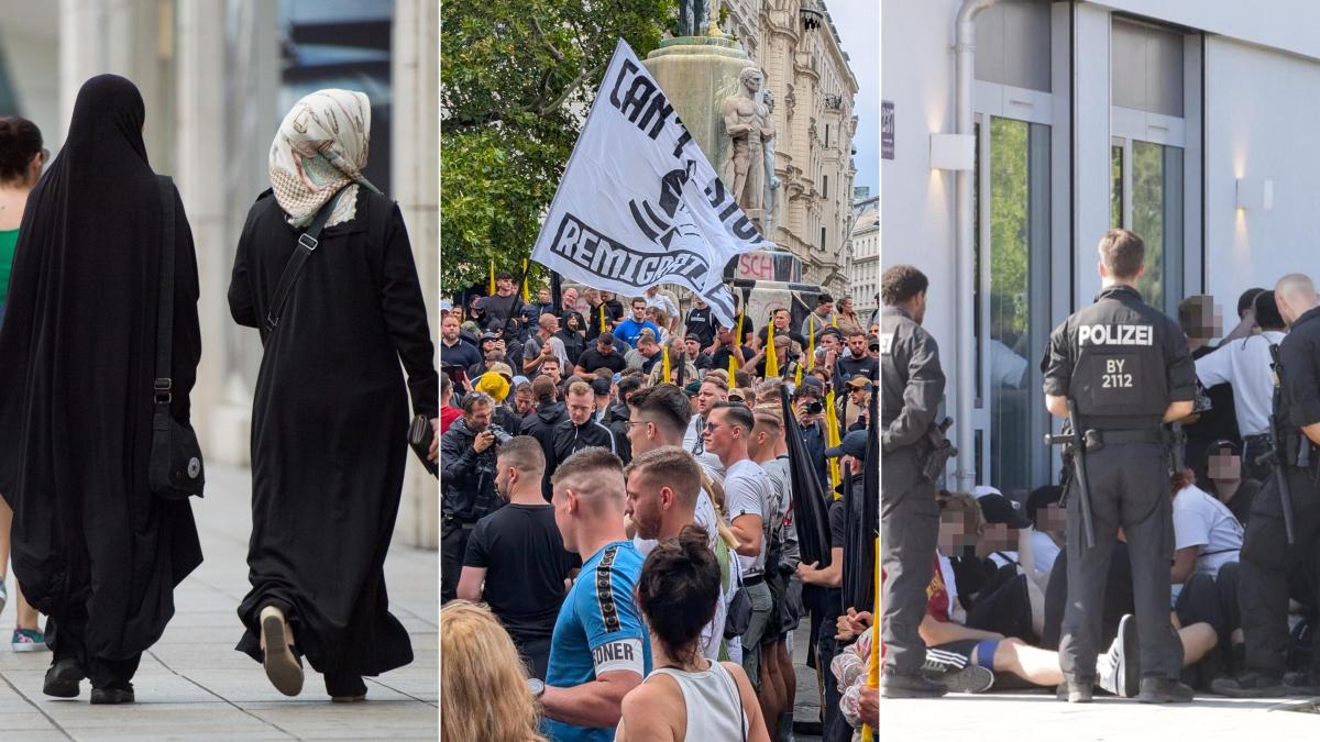 Verfassungsschutz beobachtet in Augsburg islamistische „Schwesterngruppen“, Identitäre Bewegung, Linksextreme
