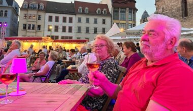 Gerd und Christine Streckert besuchen nicht zum ersten Mal den „Sommer nach 8“. Die Veranstaltungen der Oper sind ihr Favorit.
