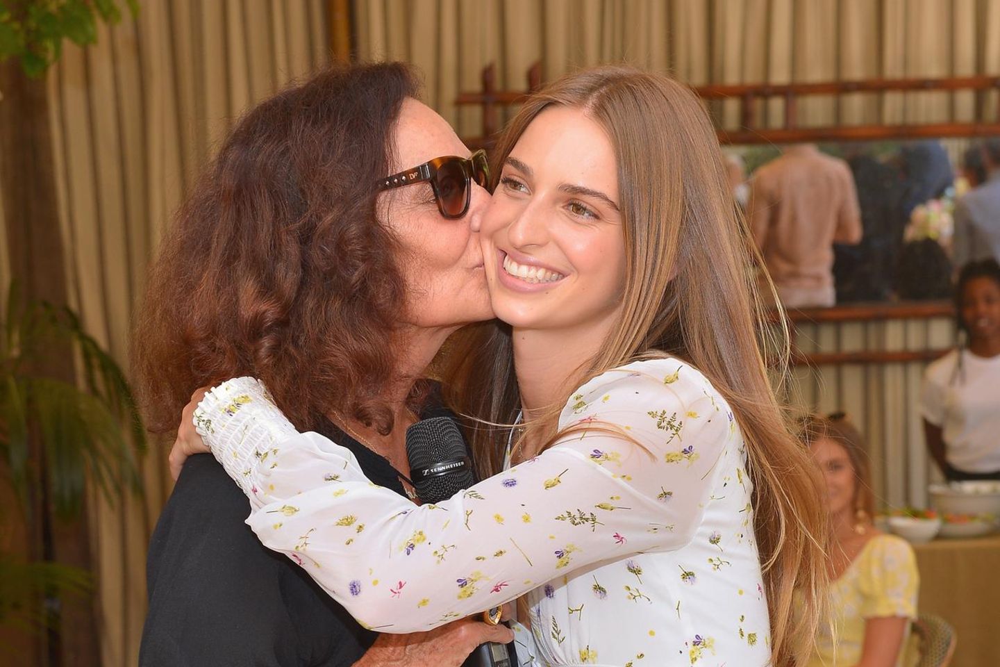 Diane von Fürstenberg mit ihrer Enkelin Talita von Fürstenberg