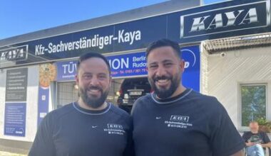 Die Brüder Engin und Serkan Kaya aus Neukölln.