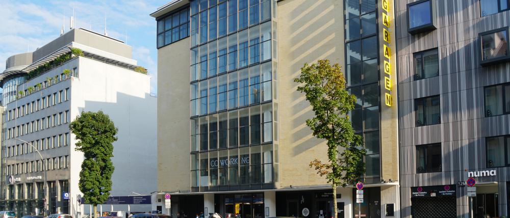 Die historischen Kant-Garagen in Berlin-Charlottenburg.