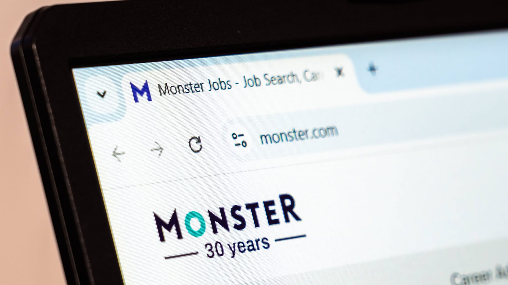 Die Monster-Webseite in den USA: Das Unternehmen muss Insolvenz anmelden.