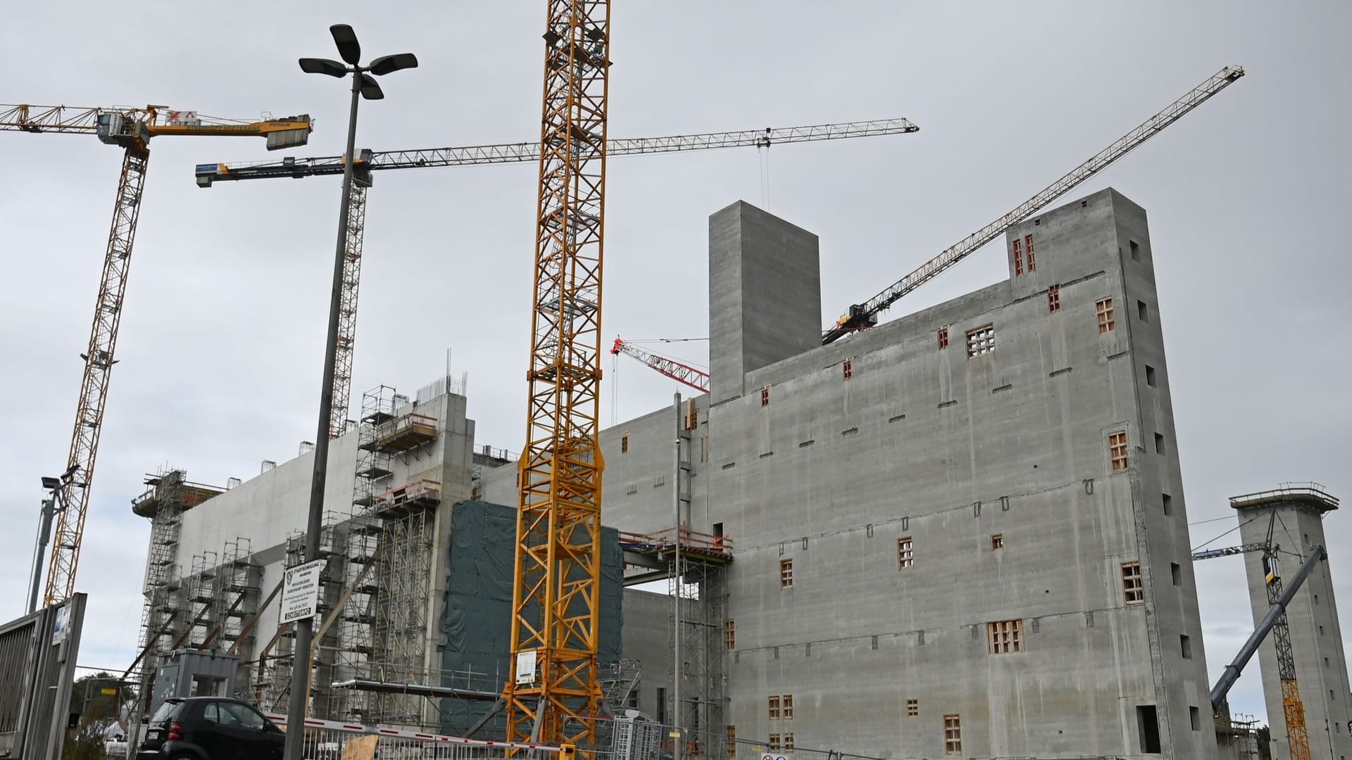 Baufortschritt Zentrum für Ressourcen und Energie (ZRE)