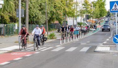 Neuer Radweg in Berlin-Charlottenburg eröffnet