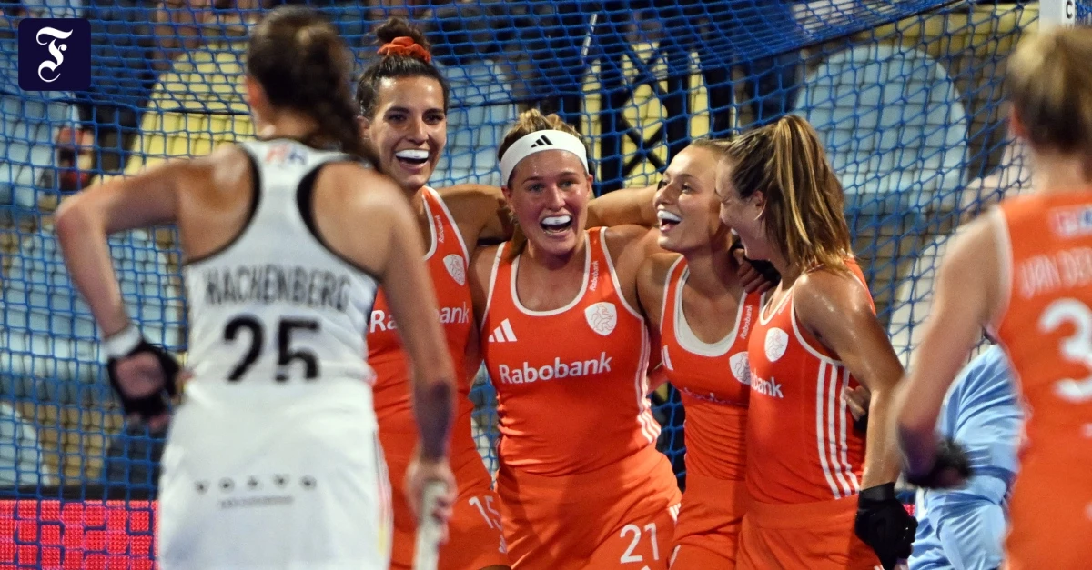 Hockey-EM der Frauen: Deutschland unterliegt Niederlande klar mit 1:5