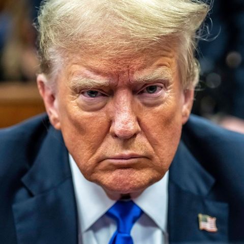 Der designierte US-Präsident Donald Trump vor Gericht