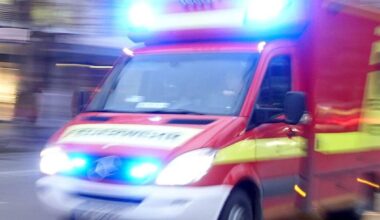 Schwerverletzte nach Gasaustritt in München