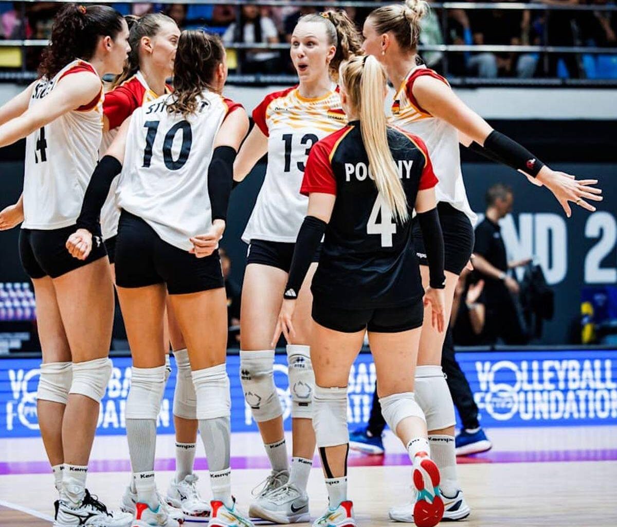 Deutsche Volleyballerinnen stehen bei WM im Achtelfinale