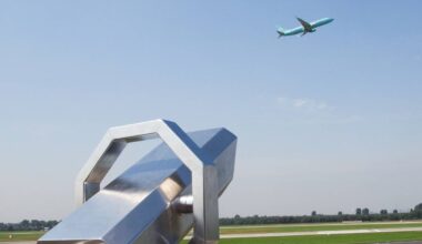 Sensoren am Düsseldorfer Flughafen warnen vor Gewittern