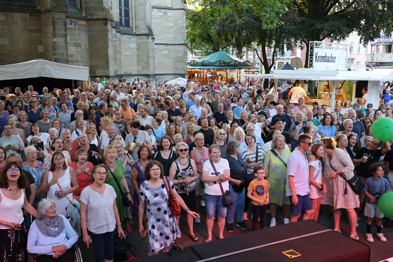 Viel los war am Wochenende beim Kreuzviertelfest.