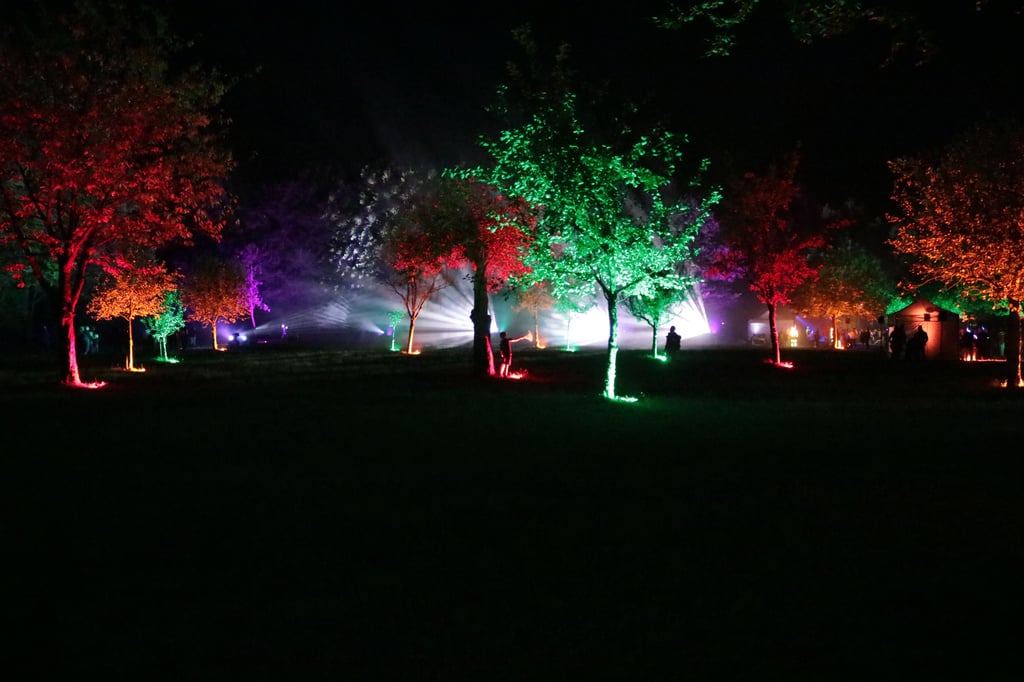 Magische Momente beim Lichterabend