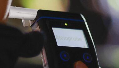 Glück für betrunkenen Autofahrer (56) in Augsburg: Polizei verhindert Alkoholfahrt