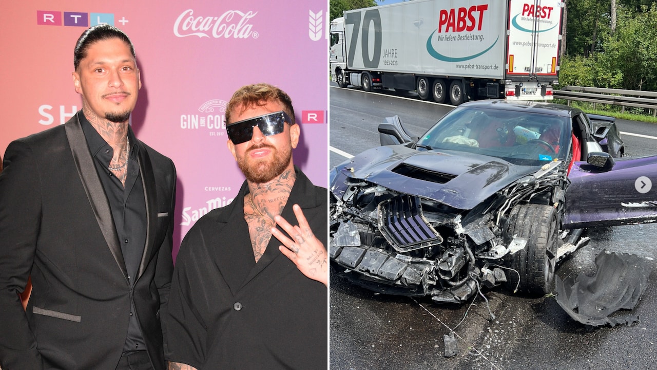 Gigi Birofio und Yasin Mohamed fahren dieses Auto zu Schrott.