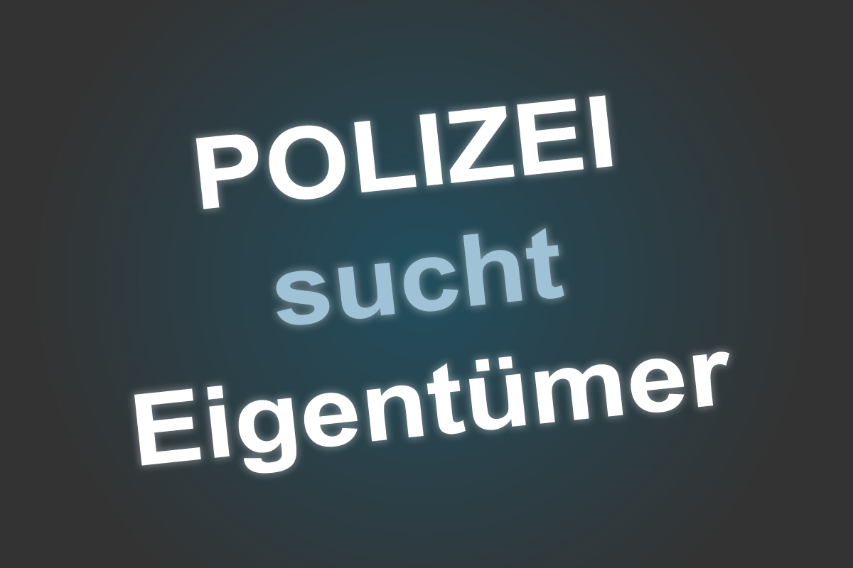 Polizei sucht Eigentümer von zwei Fahrrädern